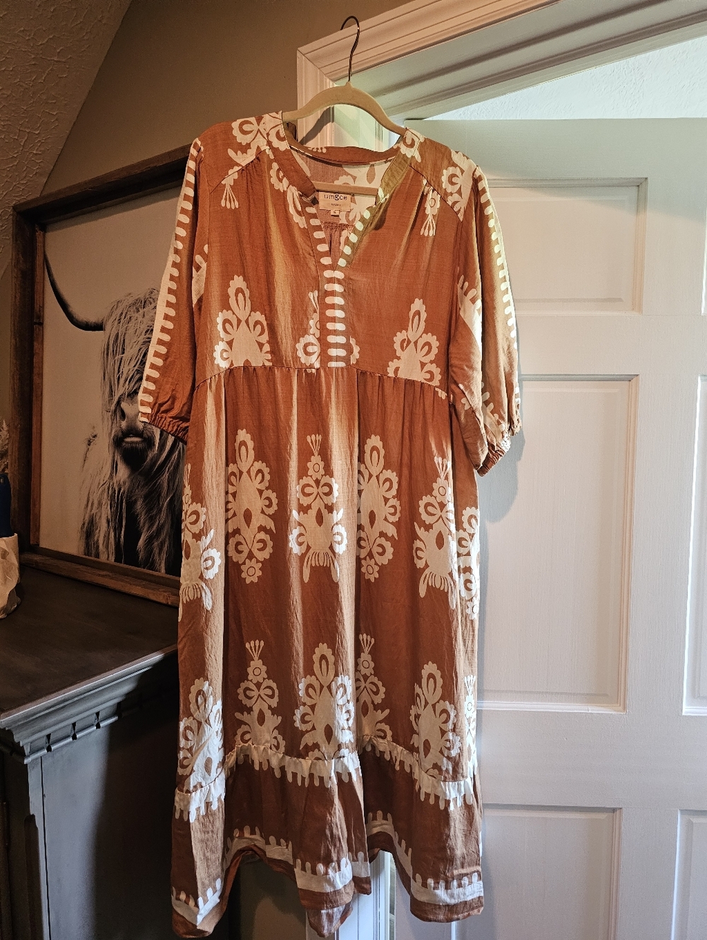 Umgee Boho Midi Dress